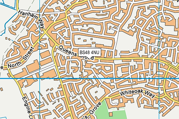 BS48 4NU map - OS VectorMap District (Ordnance Survey)