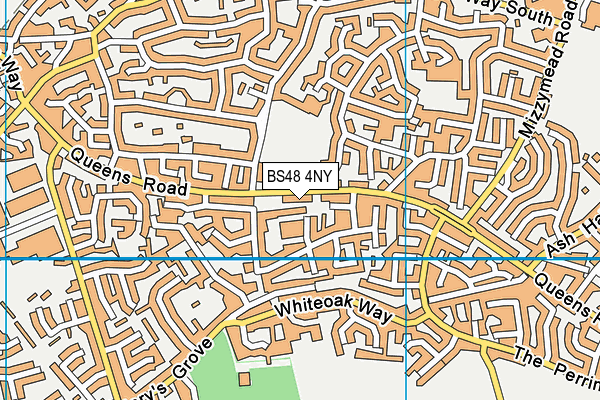 BS48 4NY map - OS VectorMap District (Ordnance Survey)