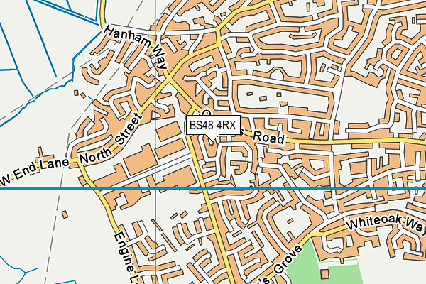 BS48 4RX map - OS VectorMap District (Ordnance Survey)