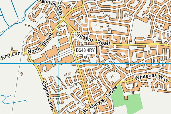 BS48 4RY map - OS VectorMap District (Ordnance Survey)