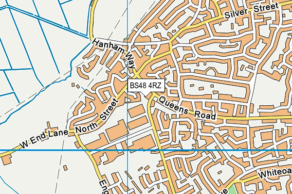 BS48 4RZ map - OS VectorMap District (Ordnance Survey)