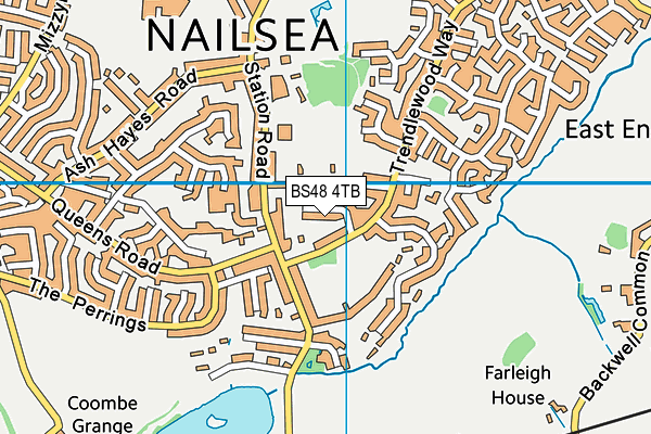 BS48 4TB map - OS VectorMap District (Ordnance Survey)