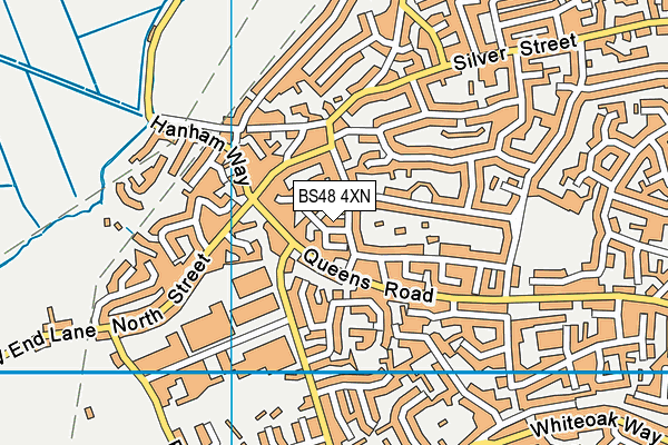 BS48 4XN map - OS VectorMap District (Ordnance Survey)