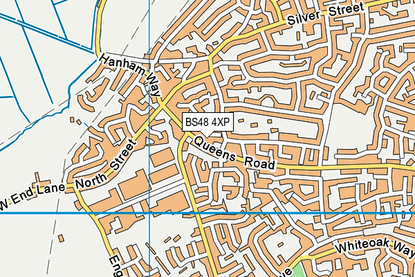 BS48 4XP map - OS VectorMap District (Ordnance Survey)