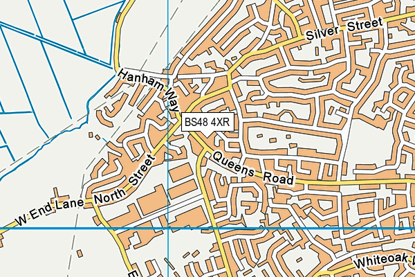 BS48 4XR map - OS VectorMap District (Ordnance Survey)