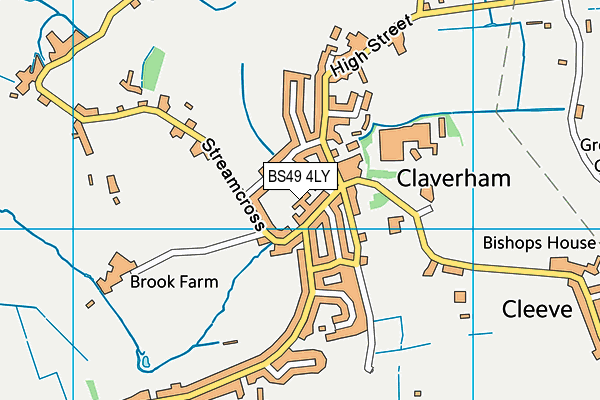 BS49 4LY map - OS VectorMap District (Ordnance Survey)