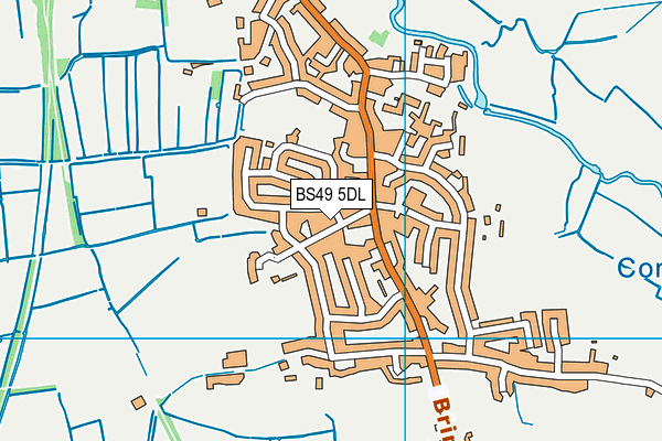 BS49 5DL map - OS VectorMap District (Ordnance Survey)