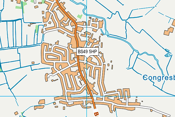 BS49 5HP map - OS VectorMap District (Ordnance Survey)