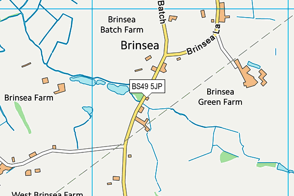 BS49 5JP map - OS VectorMap District (Ordnance Survey)