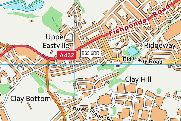 BS5 6RR map - OS VectorMap District (Ordnance Survey)