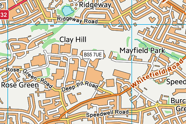 Map of BYFIELD SERVICES LTD at district scale