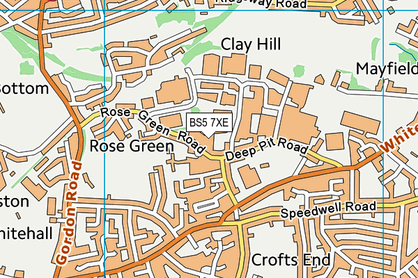 Map of THE SPLATTERED CANVAS LTD at district scale