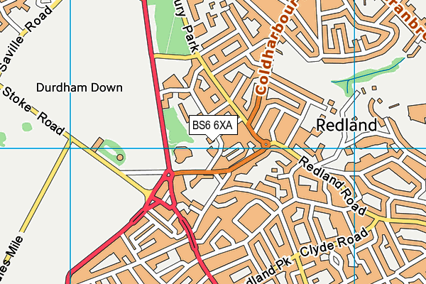 Torwood House School map (BS6 6XA) - OS VectorMap District (Ordnance Survey)