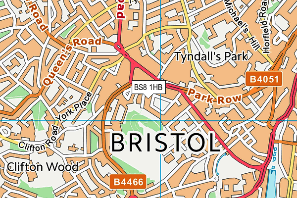 Map of RECRUITMENT PARTNERSHIP (BRISTOL) LIMITED at district scale