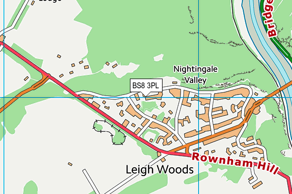Map of ROWAN HOUSE CONSULTANTS LIMITED at district scale