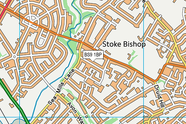 Map of 24 ROYAL YORK CRESCENT BRISTOL (MANAGEMENT) COMPANY LIMITED at district scale