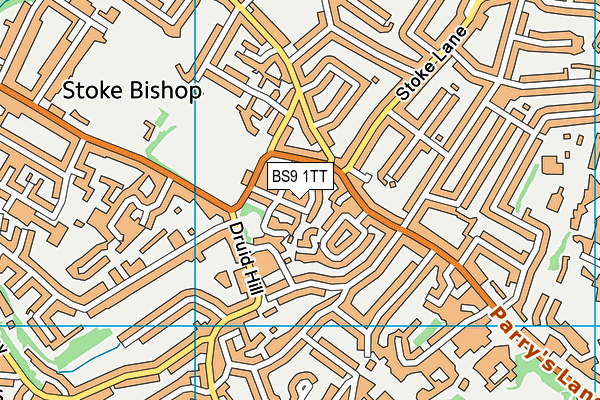 BS9 1TT map - OS VectorMap District (Ordnance Survey)