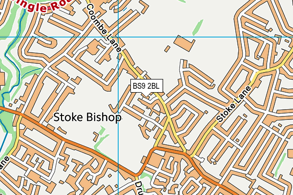 BS9 2BL map - OS VectorMap District (Ordnance Survey)