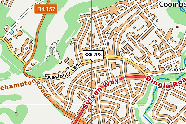 BS9 2PS map - OS VectorMap District (Ordnance Survey)