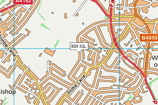 BS9 3QL map - OS VectorMap District (Ordnance Survey)