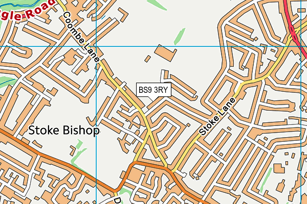 BS9 3RY map - OS VectorMap District (Ordnance Survey)