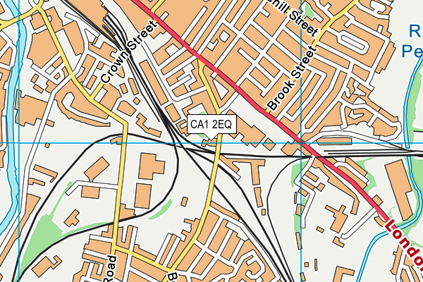 CA1 2EQ map - OS VectorMap District (Ordnance Survey)