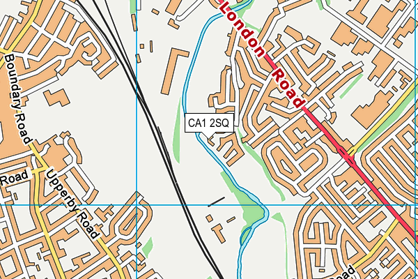 CA1 2SQ map - OS VectorMap District (Ordnance Survey)