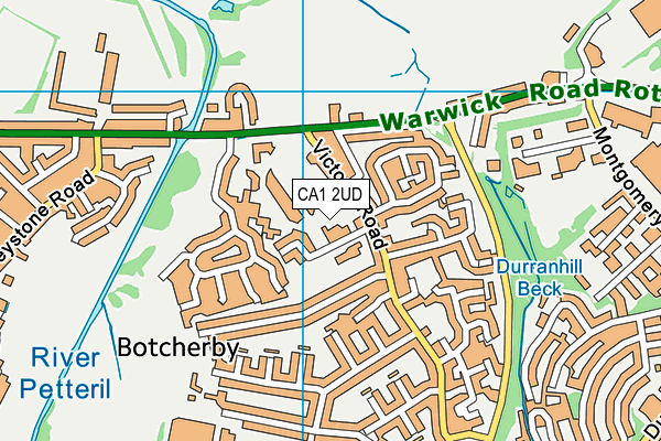 CA1 2UD map - OS VectorMap District (Ordnance Survey)