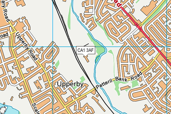 Gillford Park map (CA1 3AF) - OS VectorMap District (Ordnance Survey)