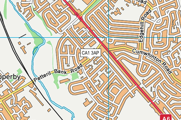 CA1 3AP map - OS VectorMap District (Ordnance Survey)