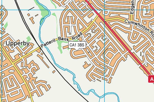 CA1 3BS map - OS VectorMap District (Ordnance Survey)