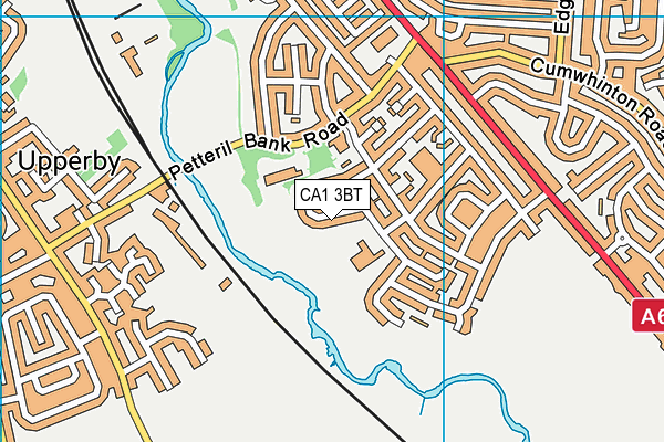 CA1 3BT map - OS VectorMap District (Ordnance Survey)