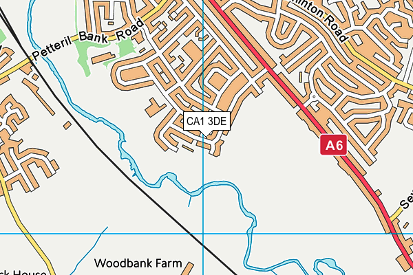 Dale End Field map (CA1 3DE) - OS VectorMap District (Ordnance Survey)