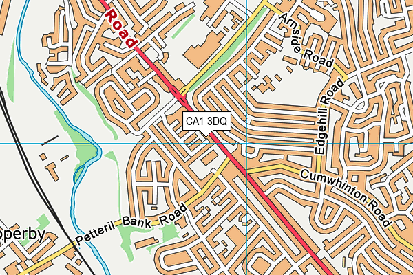CA1 3DQ map - OS VectorMap District (Ordnance Survey)