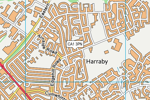 CA1 3PN map - OS VectorMap District (Ordnance Survey)
