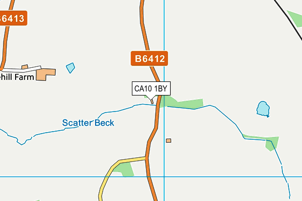 CA10 1BY map - OS VectorMap District (Ordnance Survey)