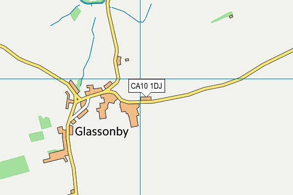 CA10 1DJ map - OS VectorMap District (Ordnance Survey)