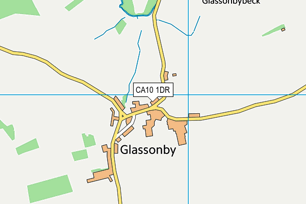 CA10 1DR map - OS VectorMap District (Ordnance Survey)