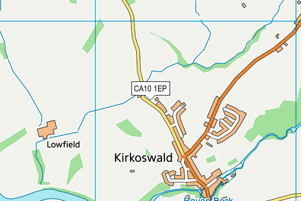 CA10 1EP map - OS VectorMap District (Ordnance Survey)