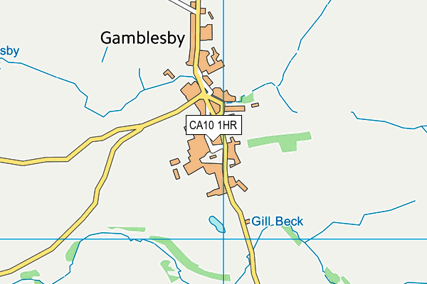 CA10 1HR map - OS VectorMap District (Ordnance Survey)