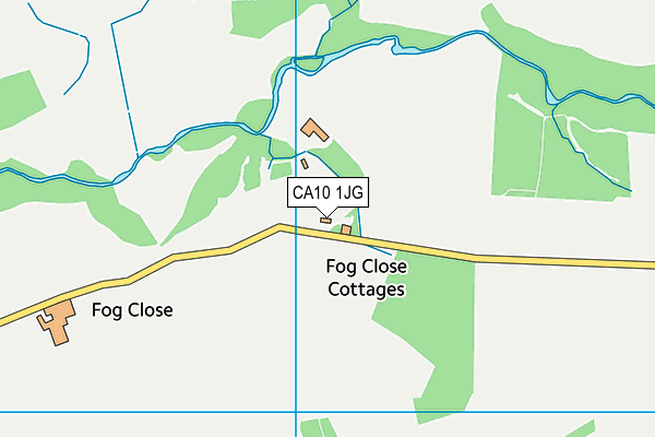 CA10 1JG map - OS VectorMap District (Ordnance Survey)