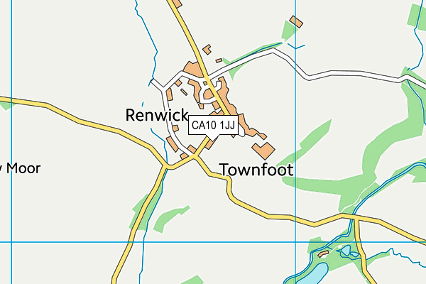 CA10 1JJ map - OS VectorMap District (Ordnance Survey)