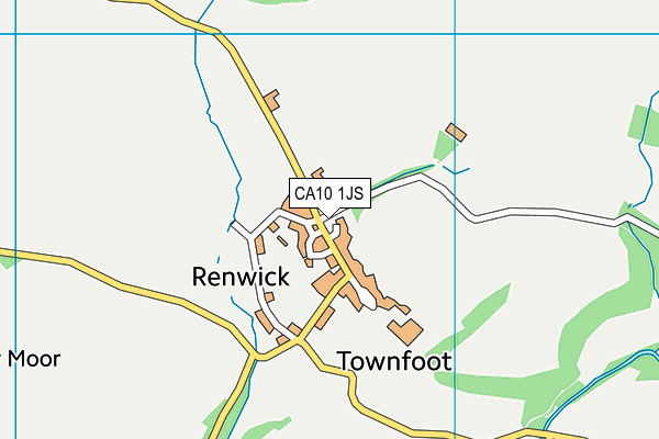 CA10 1JS map - OS VectorMap District (Ordnance Survey)