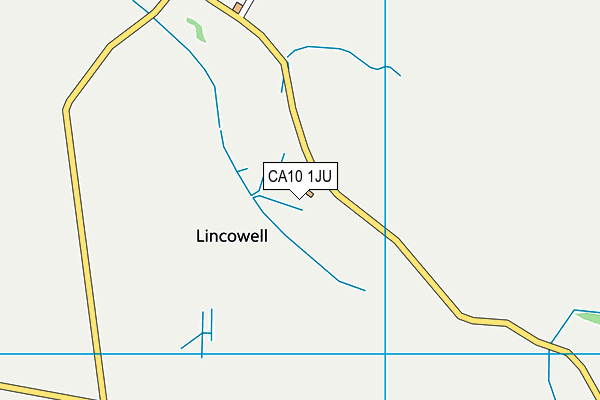 CA10 1JU map - OS VectorMap District (Ordnance Survey)