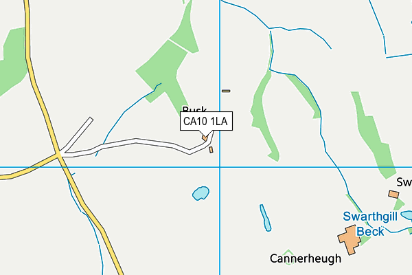 CA10 1LA map - OS VectorMap District (Ordnance Survey)