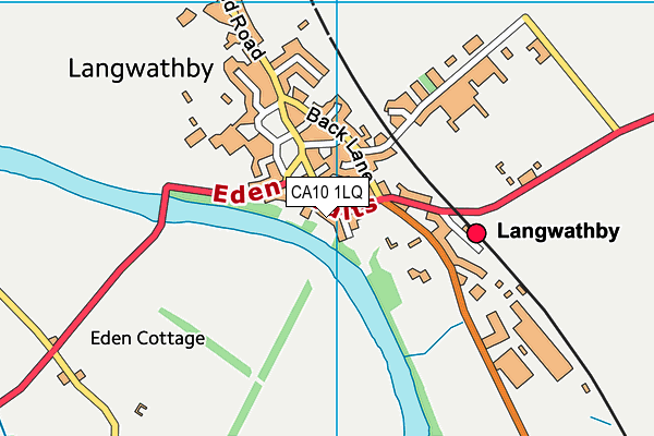 CA10 1LQ map - OS VectorMap District (Ordnance Survey)