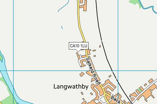 CA10 1LU map - OS VectorMap District (Ordnance Survey)