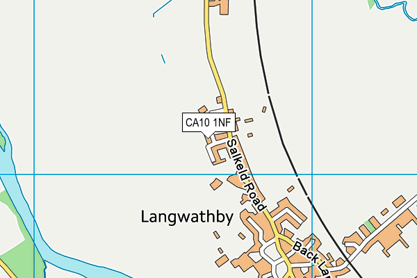 CA10 1NF map - OS VectorMap District (Ordnance Survey)