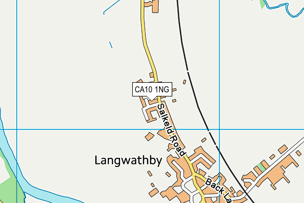 CA10 1NG map - OS VectorMap District (Ordnance Survey)