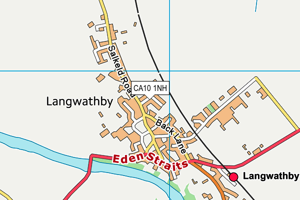 CA10 1NH map - OS VectorMap District (Ordnance Survey)